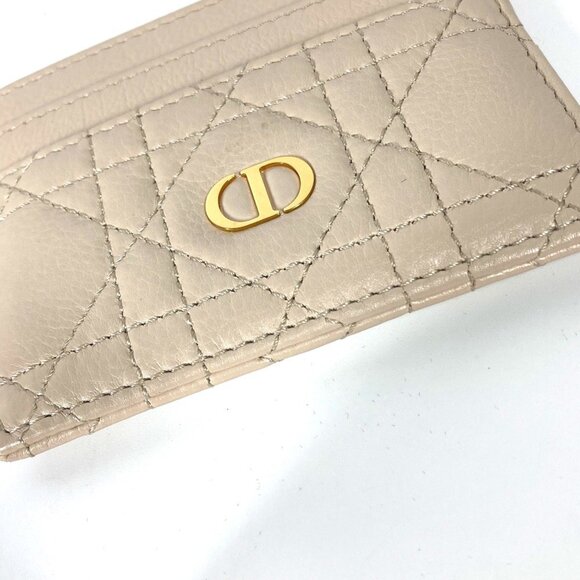 DIOR Beige Card Holder - Picture 4 of 11